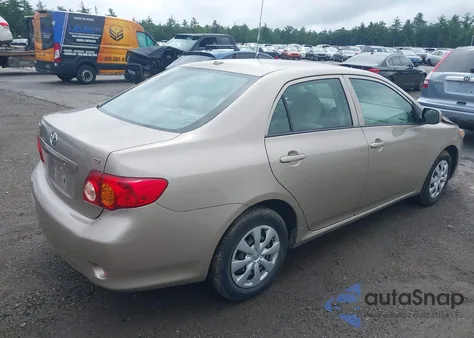 2009 Toyota Corolla Le из США, поврежденный, VIN 2T1BU40E89C125914